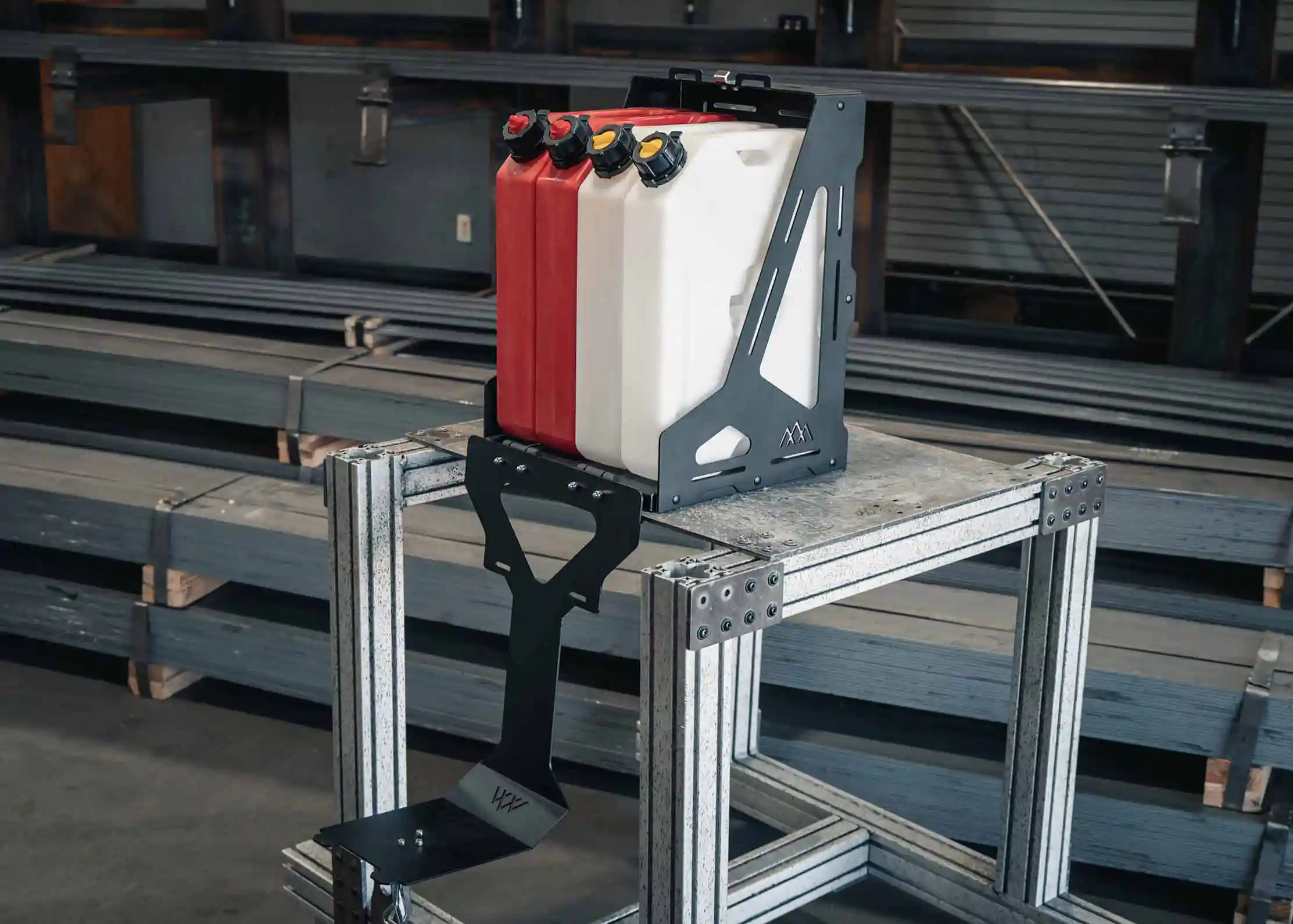 Jerry's Can Holder - Dual Universal Jerry Can Carrier - Image 6