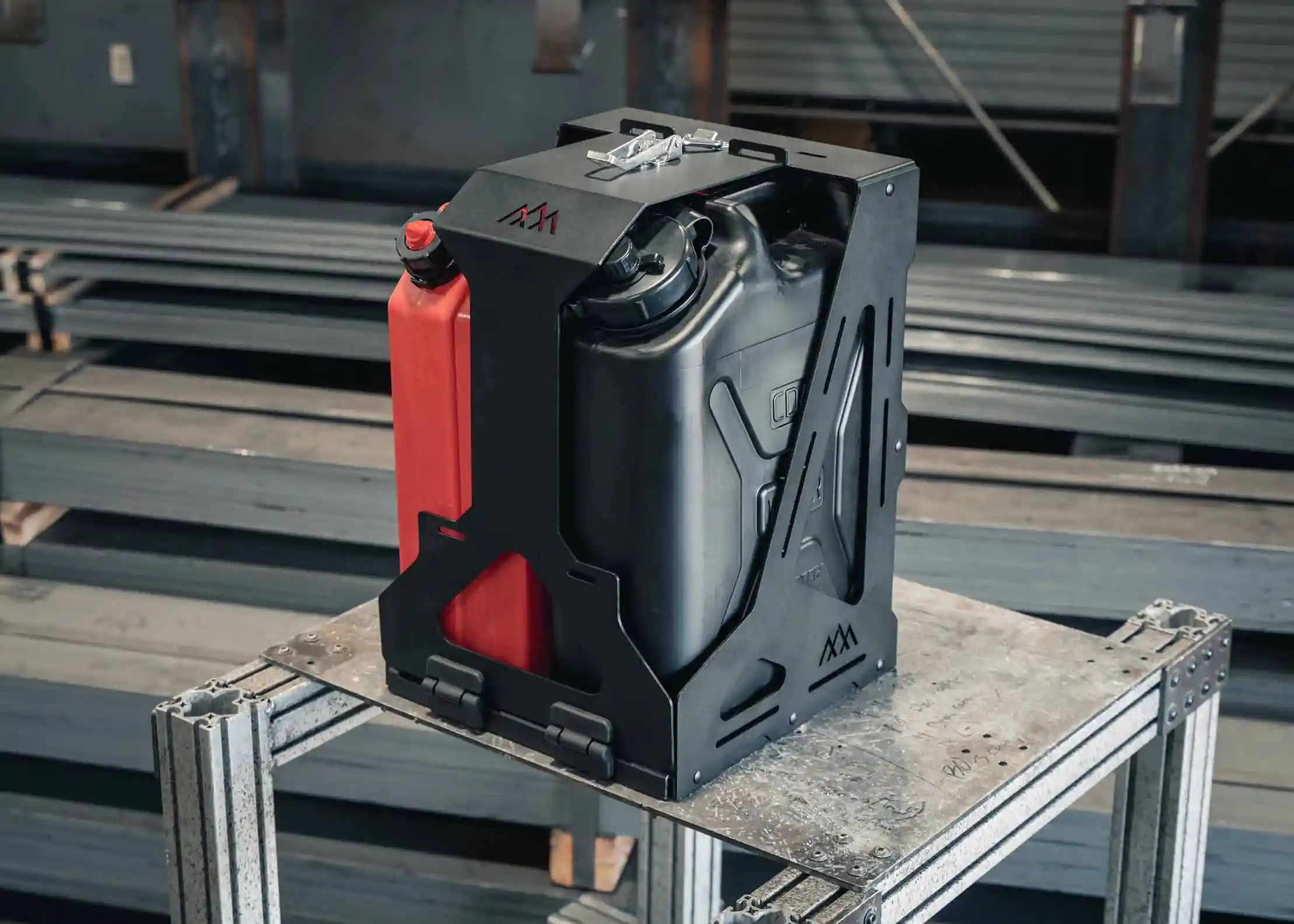 Jerry's Can Holder - Dual Universal Jerry Can Carrier - Image 7