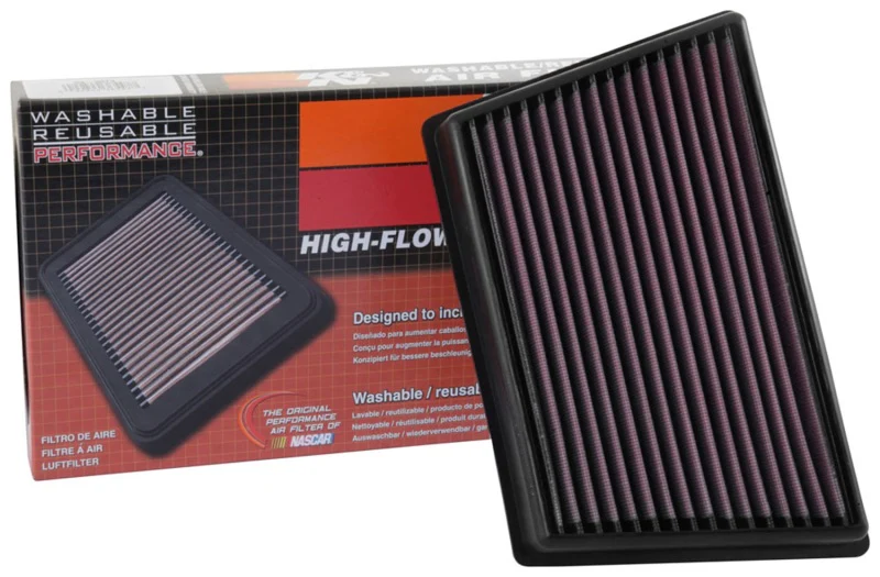 K&N 15-18 Land Rover Discovery Sport L4-2.0L DSL Replacement Drop In Air Filter - Image 7