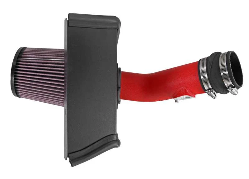 K&N 2015 Subaru WRX-STI 2.5L H4 Red Typhoon Short Ram Intake - Image 9