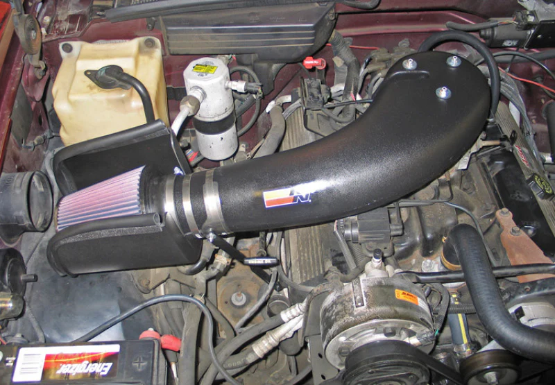 K&N 88-95 Chevy C/K Pick Up V8-7.4L Performance Intake Kit - Image 5
