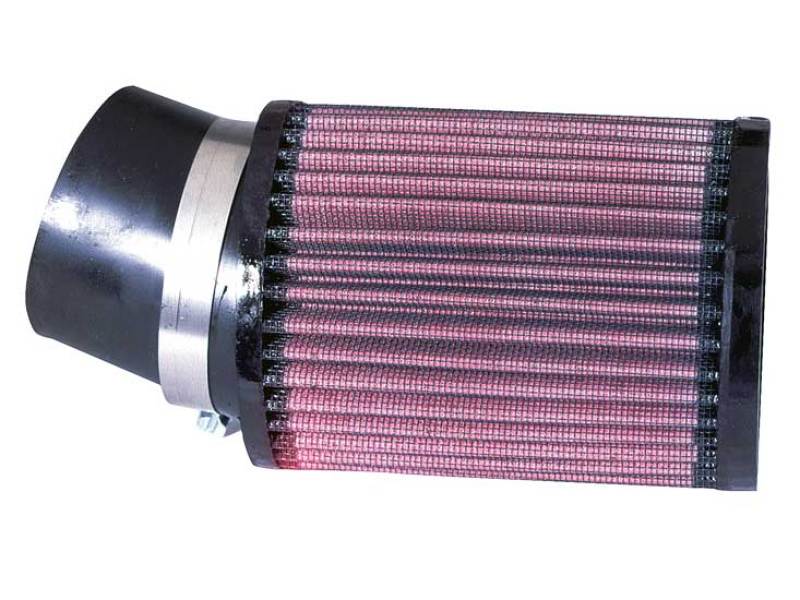 K&N Filter Universal Rubber Round Straight Filter 20 Deg Angled 2-7/16in Flange 3-3/4in OD 5in H - Image 3