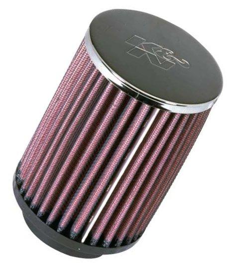 K&N Filter Universal Rubber Round Straight Filter 20 Deg Angled 2-7/16in Flange 3-3/4in OD 5in H - Image 4