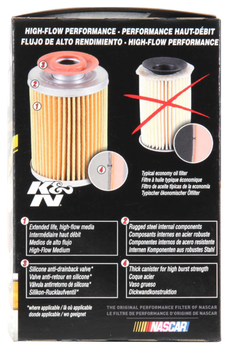 K&N Oil Filter OIL FILTER; AUTOMOTIVE - Image 14