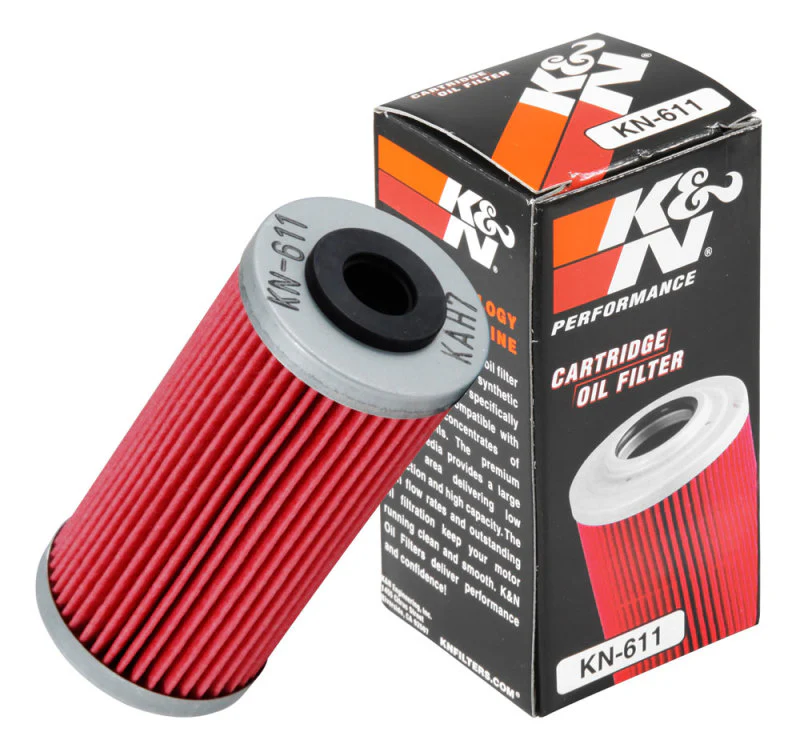 K&N Oil Filter Powersports Cartridge Oil Filter - Image 3