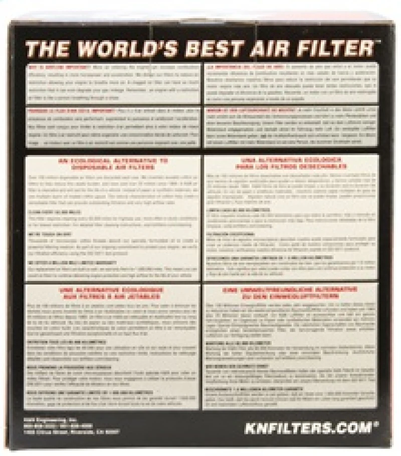 K&N Replacement Air Filter 09-11 Volkswagen Polo / 10-11 Audi A1 - Image 10