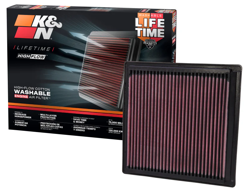 K&N Replacement Air Filter DODGE DURANGO 04-09 / CHRYSLER ASPEN 07-09 - Image 11