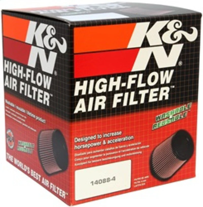 K&N Round Tapered Universal Air Filter 4in Flange ID x 5.375 Base OD x 4in Top OD x 6.5in H - Image 11