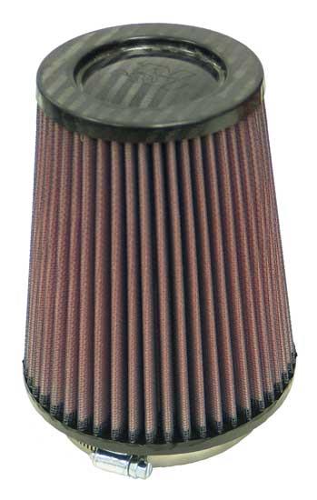 K&N Round Tapered Universal Air Filter 4in Flange ID x 5.375 Base OD x 4in Top OD x 6.5in H - Image 2