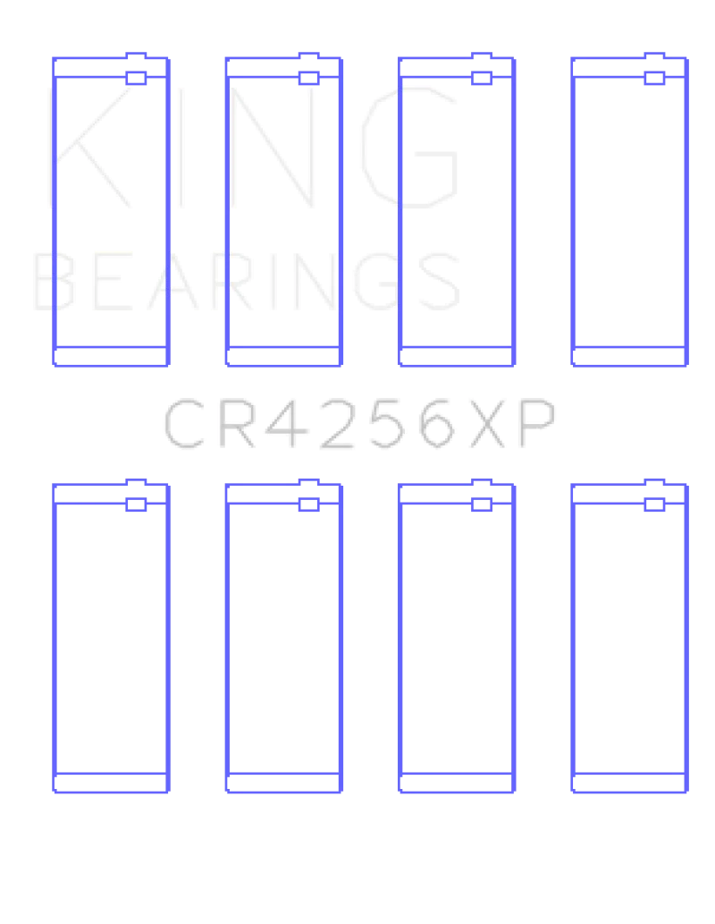 King Engine Bearings 03-05 Dodge Neon SRT4 2.4L Performance Rod Bearing Set - Size STD