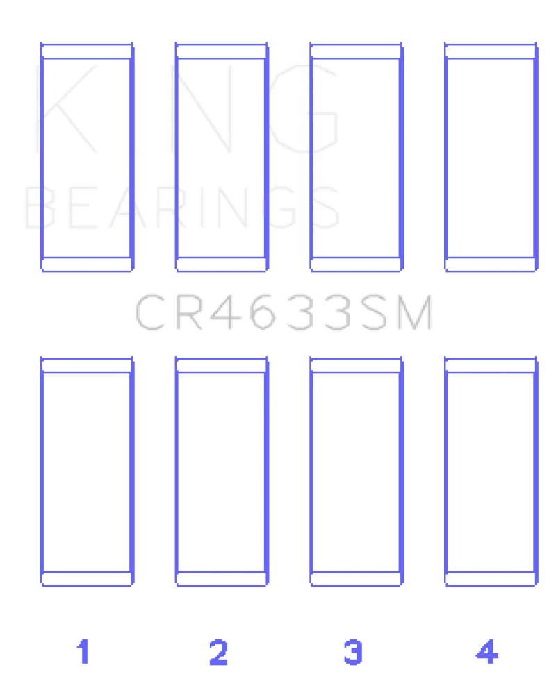 King Engine Bearings 2008 Mini Cooper N14 Turbo Rod Bearing Set - Size STD