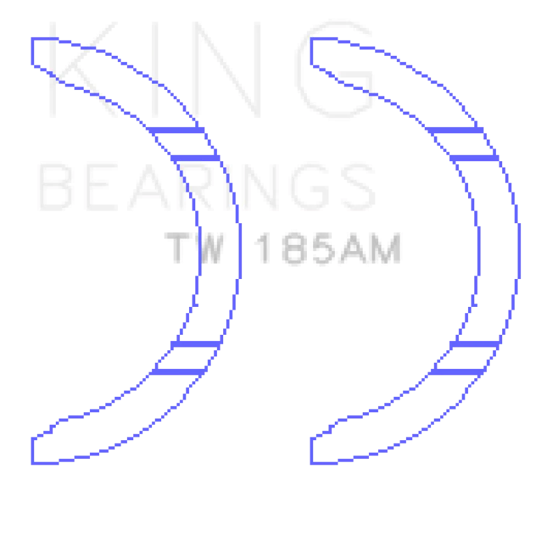 King Engine Bearings Toyota 1ZZ-FE Thrust Washer Set