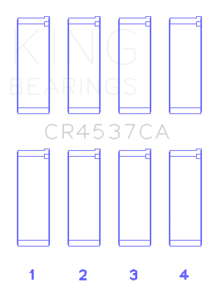 King Engine Bearings Mini Cooper S/Cooper S Conv/Works W10B16A Rod Bearing Set - Size STD