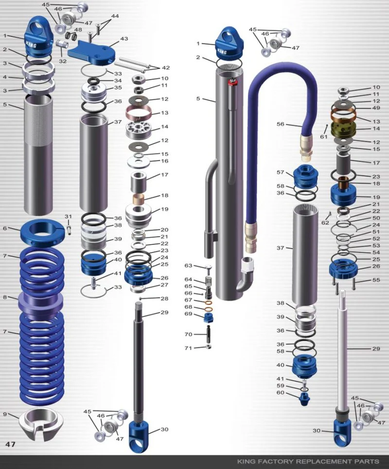 King Shocks Mounting Rubber Assembly - Image 2