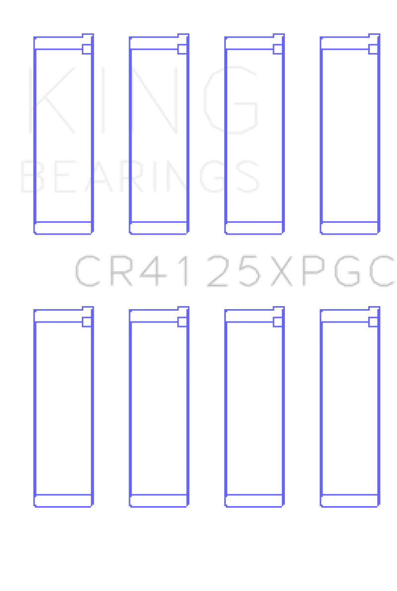 King Engine Bearings Subaru EJ20/EJ22/EJ25 pMaxKote Performance Rod Bearing Set - Size +.026mm