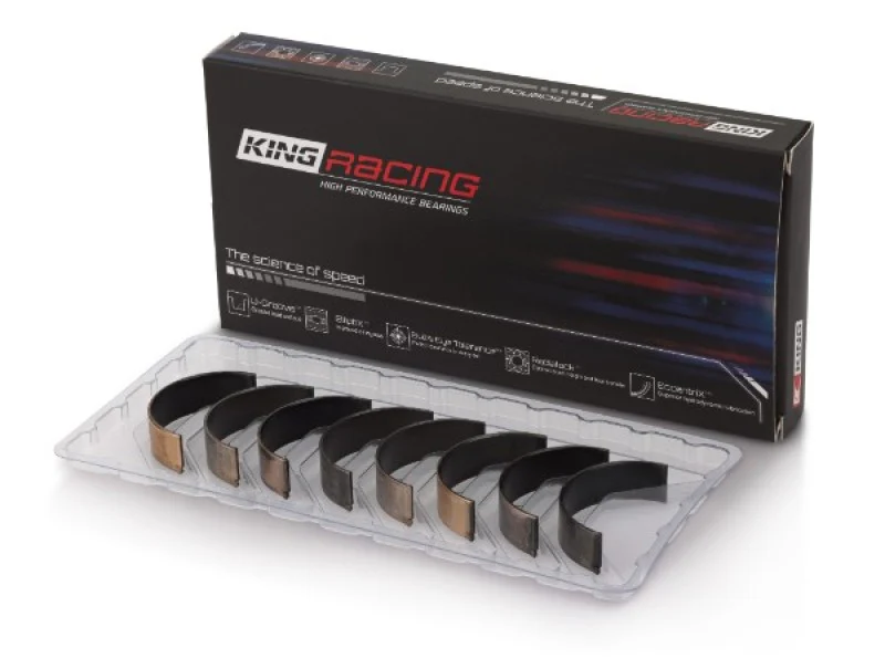 King Engine Bearings Subaru EJ20/EJ22/EJ25 pMaxKote Performance Rod Bearing Set - Size +.026mm - Image 2