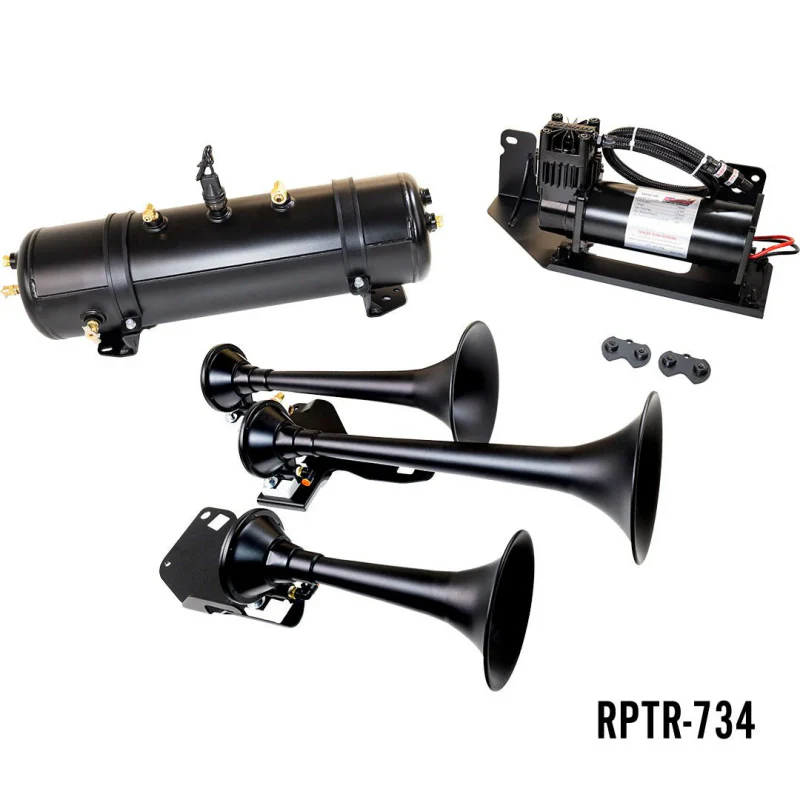 Kleinn 17-20 Ford Raptor Onboard Air System w/ Model 730 Horns - Image 3