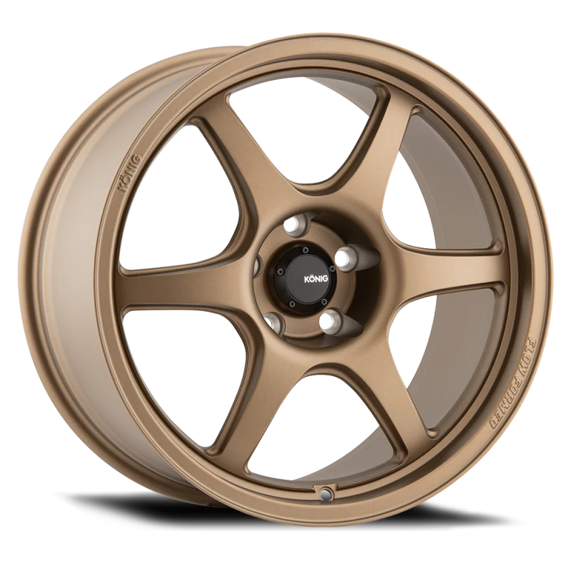 Konig Hexaform 15x7.5 4x100 ET35 Matte Bronze