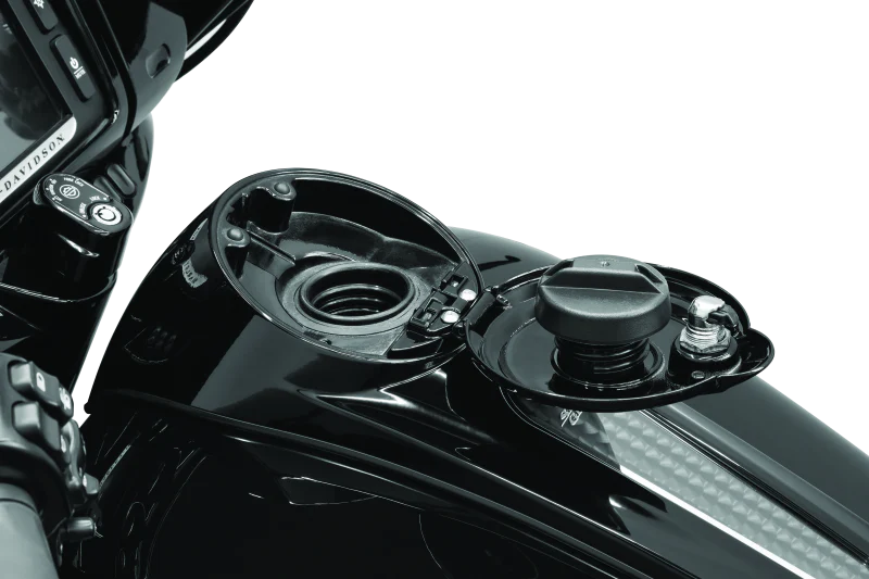 Kuryakyn Easy Fill Fuel Door Black - Image 2