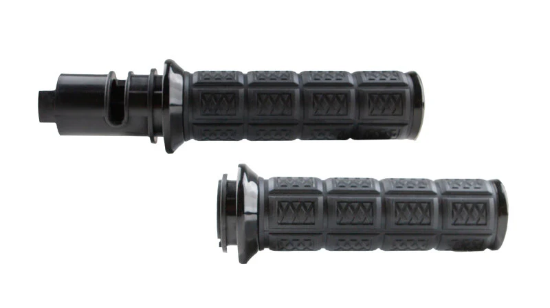 Kuryakyn Enygma Grips 24 and Up Touring 25 and Up Softails Throttle-By-Wire Black - Image 2