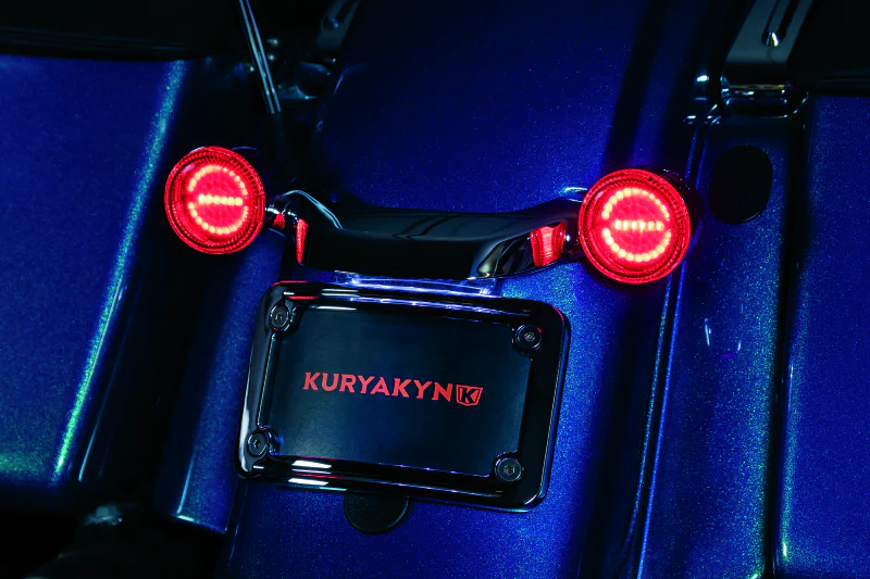Kuryakyn Luminez L.E.D. Rear Turn Signal Insert 1157 Red - Image 2