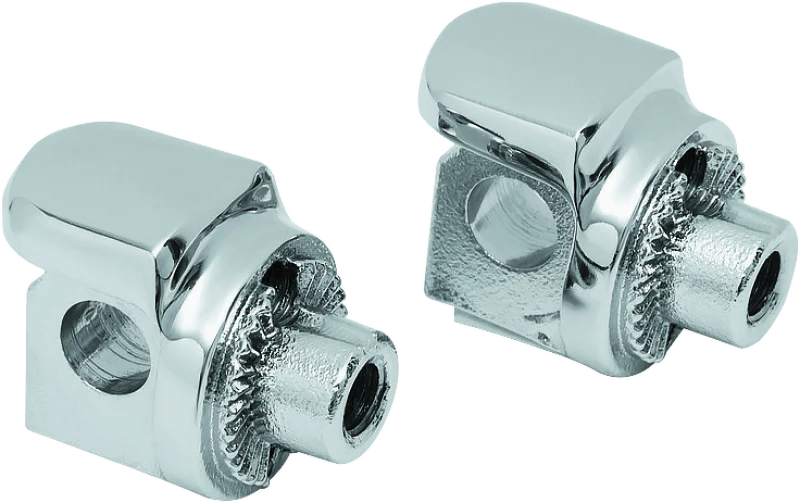 Kuryakyn Non-Pivot Splined Peg Adapter Harley-Davidson Models Chrome