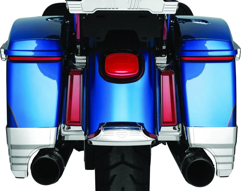 Kuryakyn Tracer LED Taillight Red Lens With License Light - Image 3