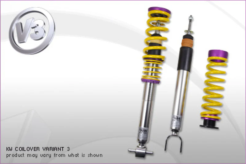 KW Coilover Kit V3 Honda Civic; Coupe Hatchback Sedan w/ rear lower fork mounts - Image 6