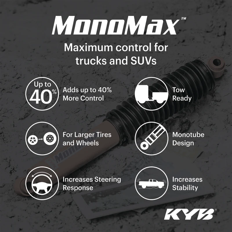KYB Shocks & Struts MonoMax Rear FORD F250 Super Duty (2WD) 2005-11 FORD F250 Super Duty (4WD) - Lif - Image 3