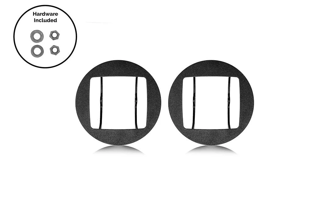 LED Fog Light Pod Replacements Brackets Kit For 2005-2011 Toyota Tacoma - Image 3
