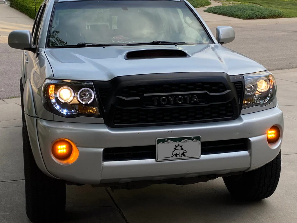 LED Fog Light Pod Replacements Brackets Kit For 2005-2011 Toyota Tacoma - Image 8