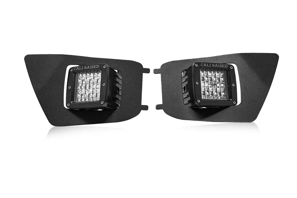 LED Fog Light Pod Replacements Brackets Kit For 2012-2015 Toyota Tacoma - Image 6