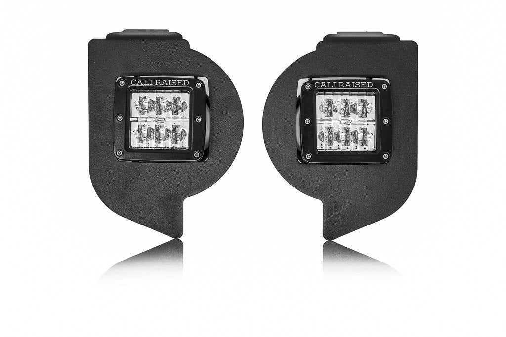 LED Fog Light Pod Replacements Brackets Kit For 2014-2024 Toyota 4Runner - Image 5