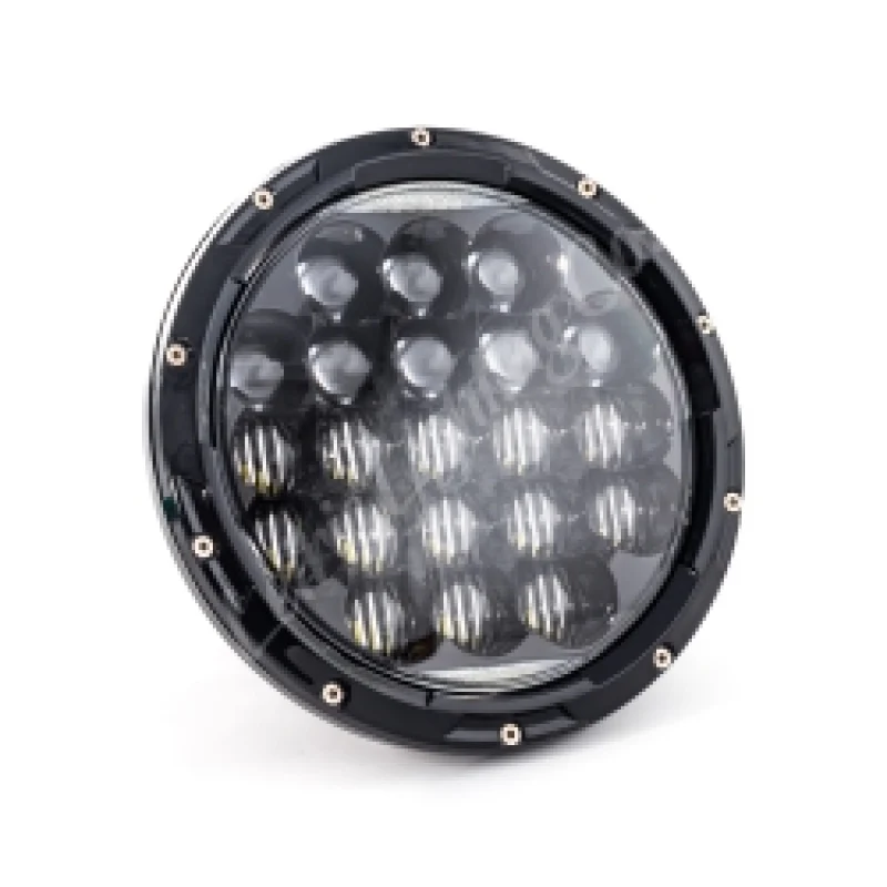 Letric Lighting 7in LED Aggressive Headlight Black - Image 2