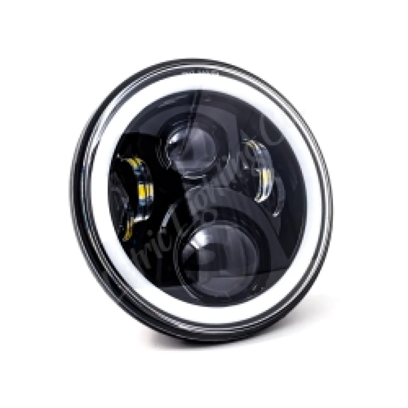 Letric Lighting 7in LED Black Full-Halo Indian - Image 2