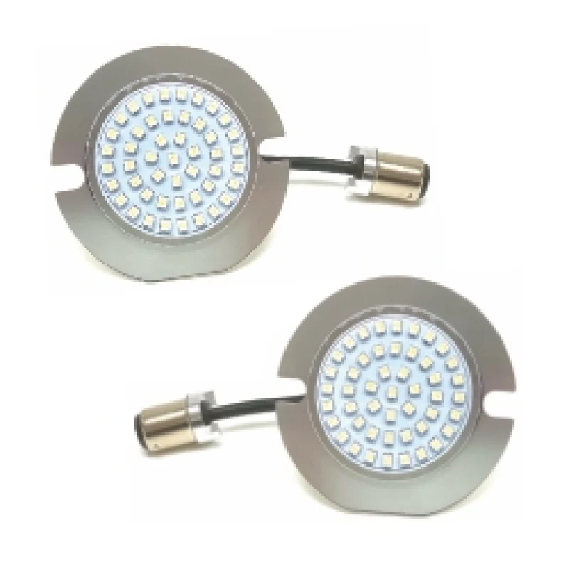 Letric Lighting Flat Switchbacks Front 1157 White/Ab