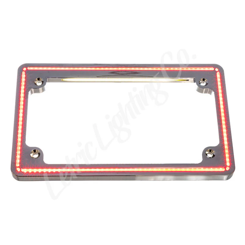 Letric Lighting Perfect Plate Light License Plate Frame Chrome - Image 2