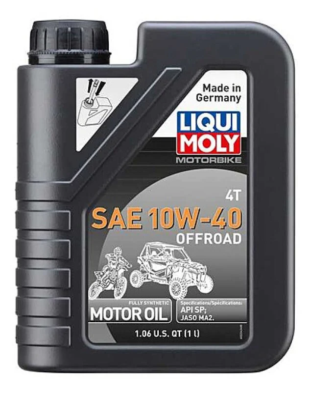LIQUI MOLY 1L Motorbike 4T SAE 10W40 Offroad - Image 2