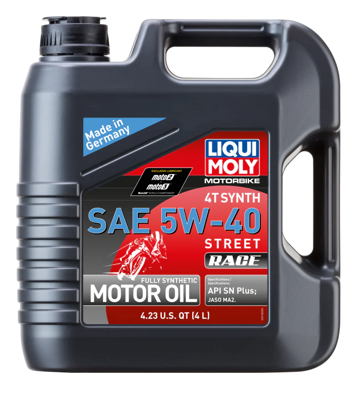 LIQUI MOLY 4L Motorbike 4T Synth 5W40 Street Race