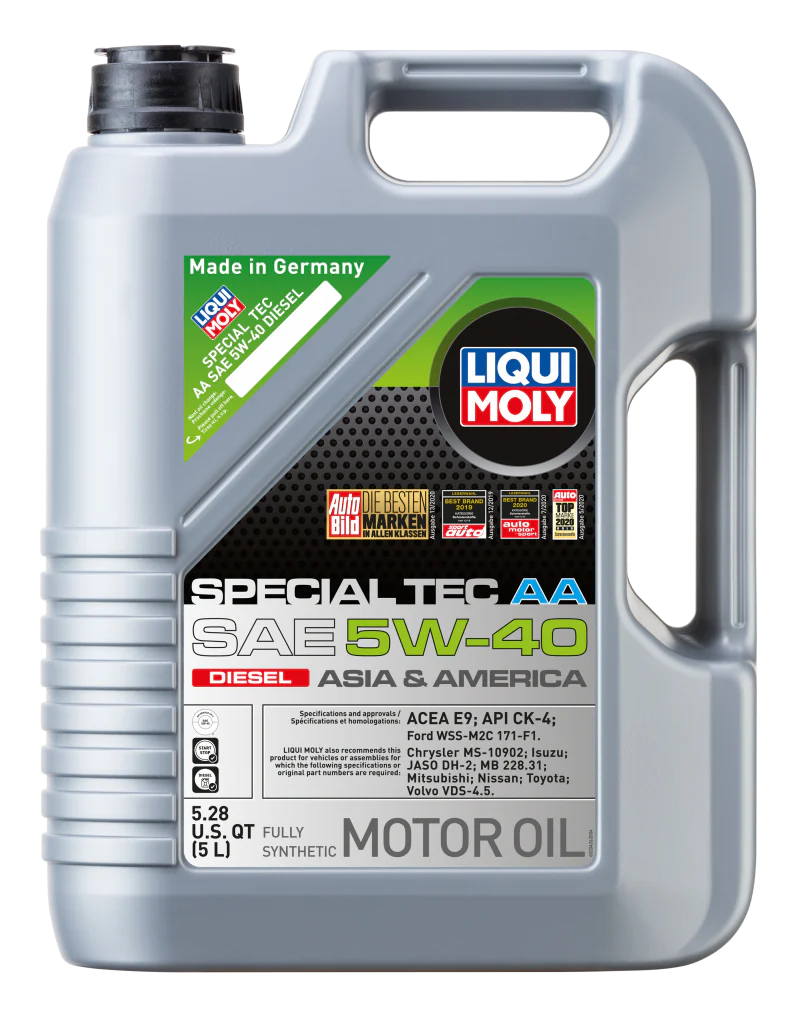 LIQUI MOLY 5L Special Tec AA Motor Oil SAE 5W40 Diesel