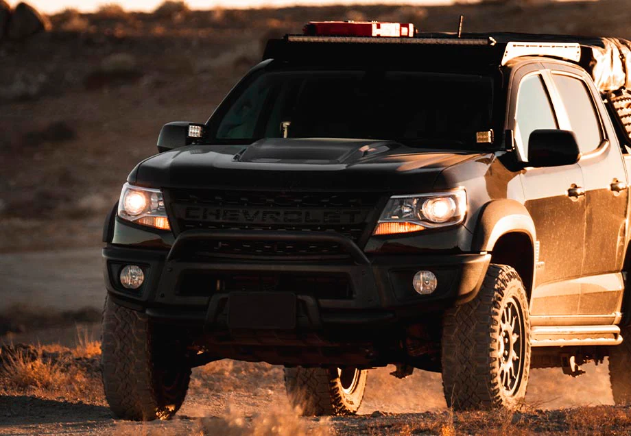 Low Profile Ditch Light Brackets Kit For 2015-2022 Chevy Colorado/Canyon - Image 4