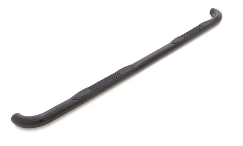 Lund 2019 Chevy Silverado 1500 Double Cab 3In Round Bent Steel Nerf Bars - Black - Image 4