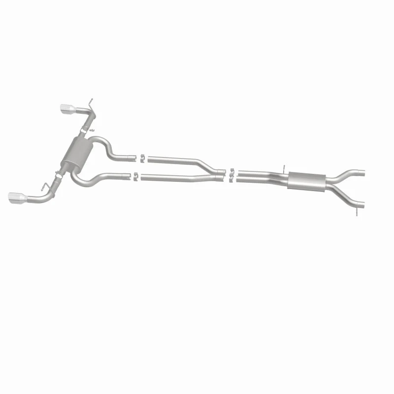 MagnaFlow 07 Audi Q7 V8 4.2L Dual Split Rear Exit Stainless Cat-Back Perf Exhaust - Image 36