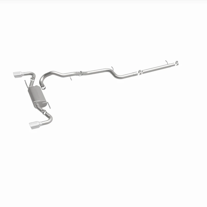 MagnaFlow 10-12 Mazda 3 L4 2.5L Hatchback Split Rear Exit Stainless Cat Back Performance Exhaust - Image 12