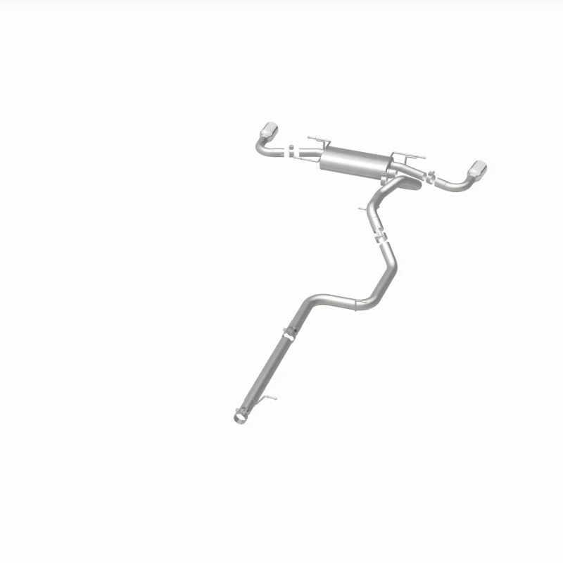 MagnaFlow 10-12 Mazda 3 L4 2.5L Hatchback Split Rear Exit Stainless Cat Back Performance Exhaust - Image 13