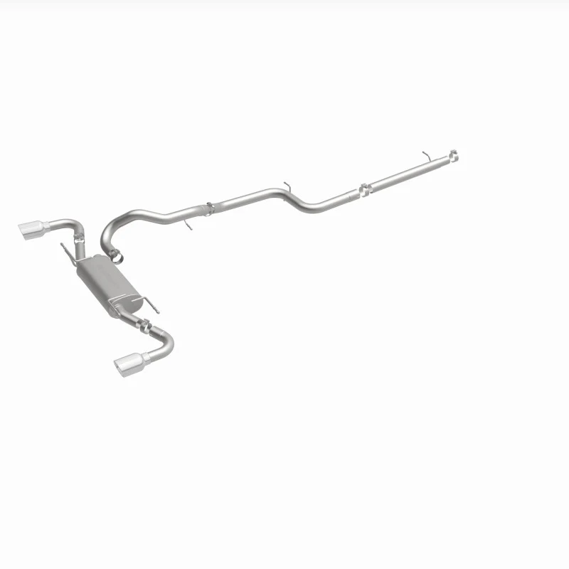 MagnaFlow 10-12 Mazda 3 L4 2.5L Hatchback Split Rear Exit Stainless Cat Back Performance Exhaust - Image 18
