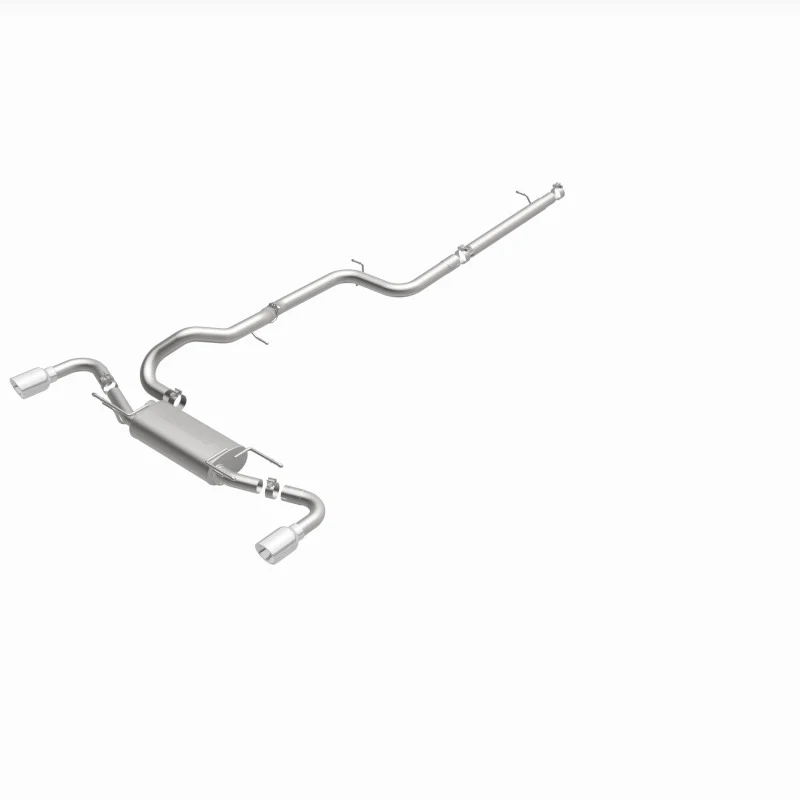 MagnaFlow 10-12 Mazda 3 L4 2.5L Hatchback Split Rear Exit Stainless Cat Back Performance Exhaust - Image 21