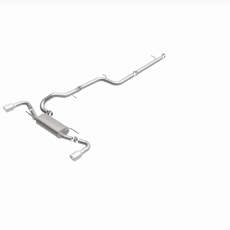 MagnaFlow 10-12 Mazda 3 L4 2.5L Hatchback Split Rear Exit Stainless Cat Back Performance Exhaust - Image 22