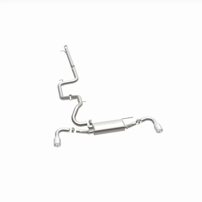 MagnaFlow 10-12 Mazda 3 L4 2.5L Hatchback Split Rear Exit Stainless Cat Back Performance Exhaust - Image 32