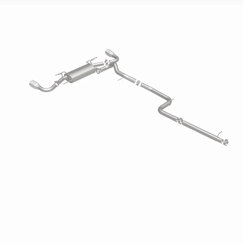 MagnaFlow 10-12 Mazda 3 L4 2.5L Hatchback Split Rear Exit Stainless Cat Back Performance Exhaust - Image 33